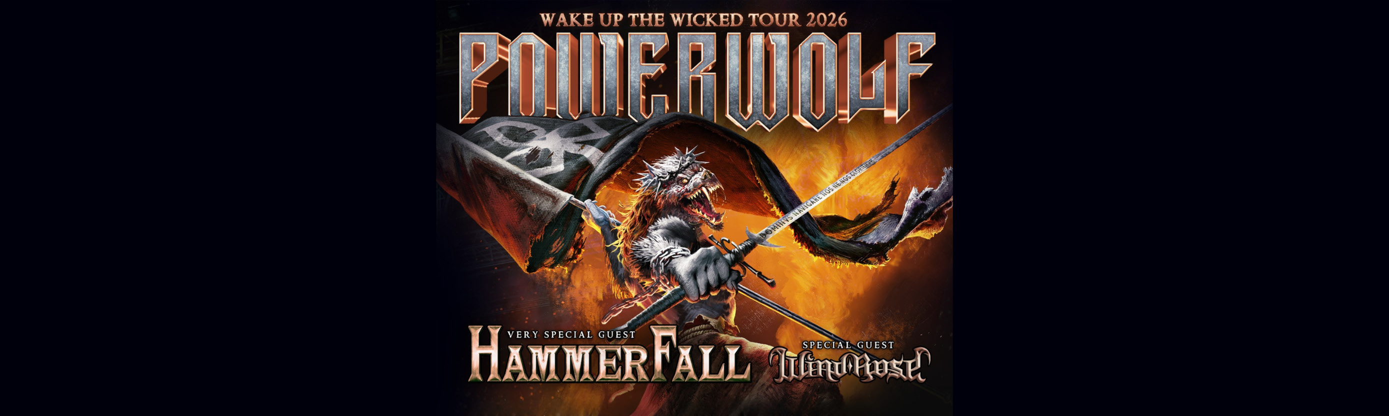 Powerwolf - Wake Up The Wicked Tour 2026