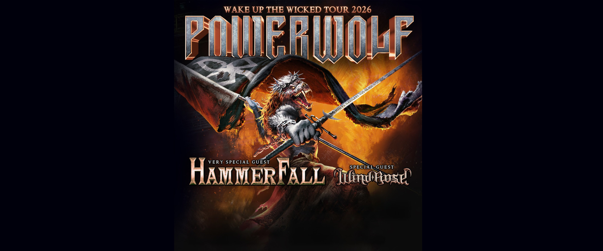 Powerwolf - Wake Up The Wicked Tour 2026