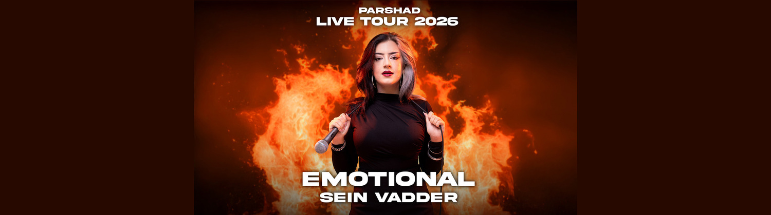 PARSHAD – Live Comedy Tour - Emotional sein Vadder