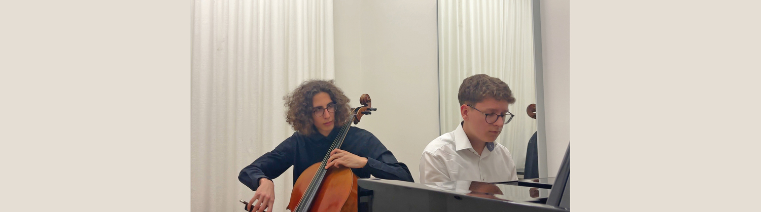 Oskar Sennert, Klavier | Paul Krokenberger, Cello