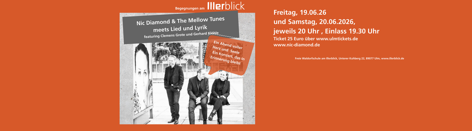 Nic Diamond & the Mellow Tunes meets Lied und Lyrik 
