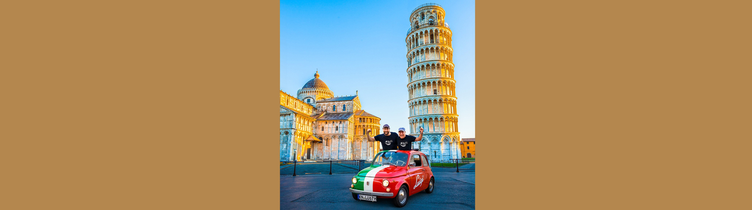 Ein Roadtrip durch ITALIEN im Fiat 500