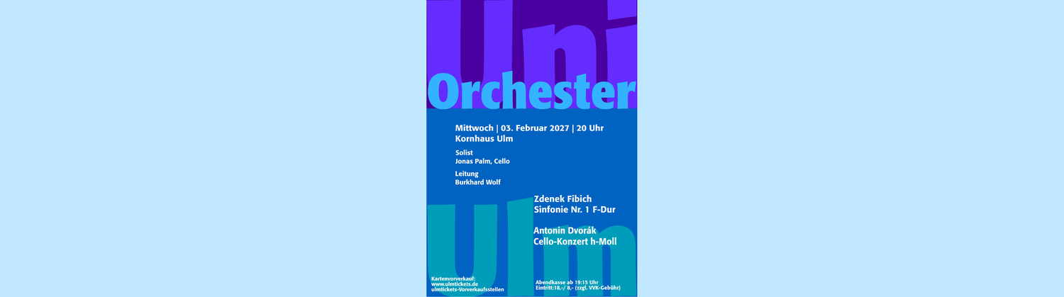 Konzert des Universitätsorchesters Ulm