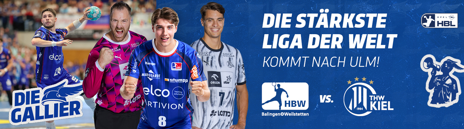 Handball Bundesliga: HBW Balingen-Weilstetten vs. THW Kiel