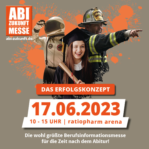 Tickets kaufen für 1. ABI Zukunft Ulm/Neu-Ulm Messe 2023 am 17.06.2023