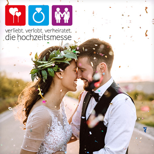 Tickets kaufen für verliebt. verlobt. verheiratet - Die Hochzeitsmesse in Ulm & Neu-Ulm am 18.11.2023