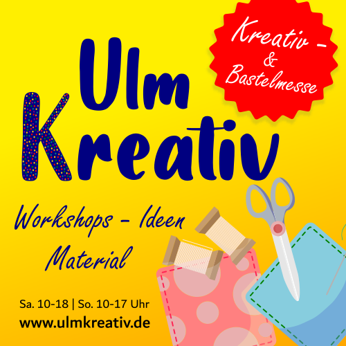 Tickets kaufen für ulmkreativ - Kreativ- & Bastelmesse  am 24.06.2023