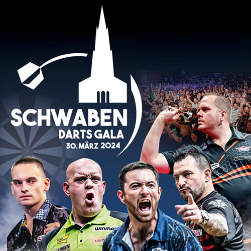 Schwaben Darts Gala 30.03.2024 ratiopharm arena, NeuUlm • Ticket