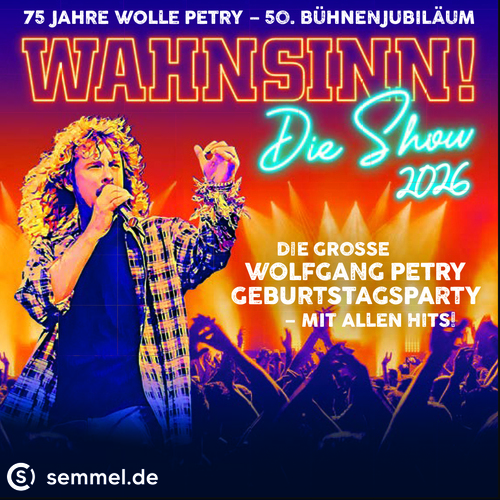 Tickets kaufen für Wahnsinn! Die Show am 13.11.2026