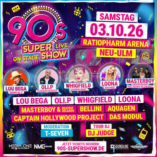 90s Super Show – live & on stage!