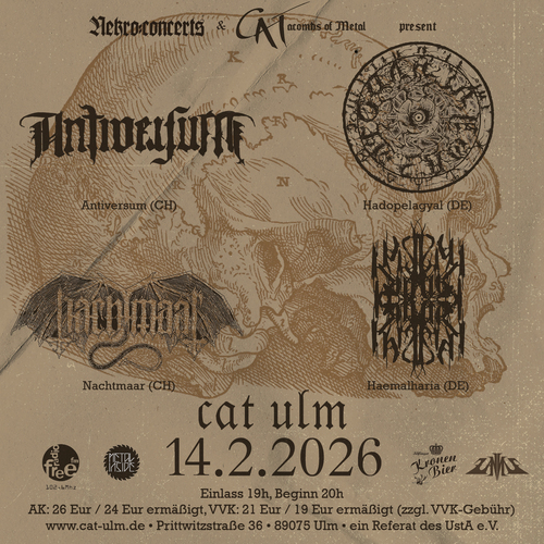 Tickets kaufen für CATacombs of Metal XXXVII am 14.02.2026